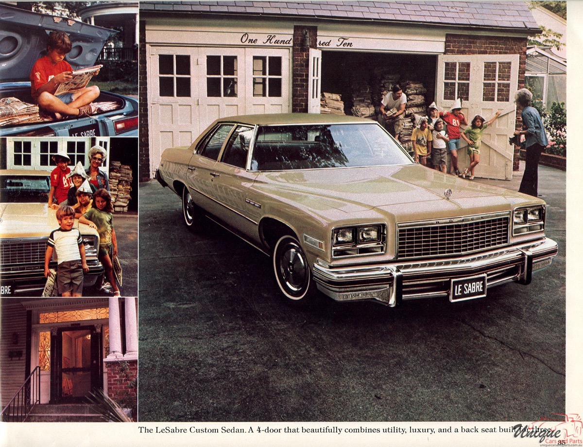 1976 Buick Brochure Page 33